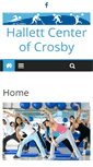 Mobile Screenshot of hallettcenter.com